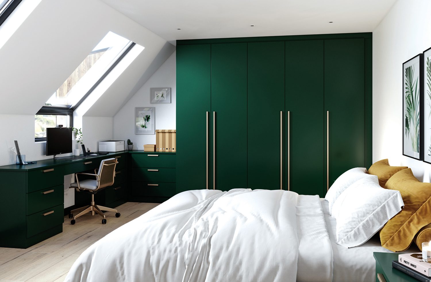 Fitted-Wardrobes-Glacier-Super-Matt-Fir-Green